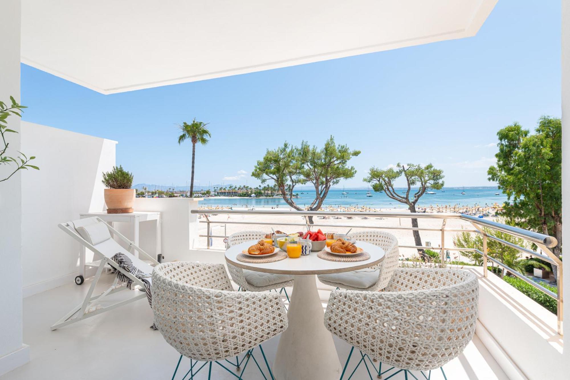Apartment Blue View Port d'Alcúdia Exterior foto