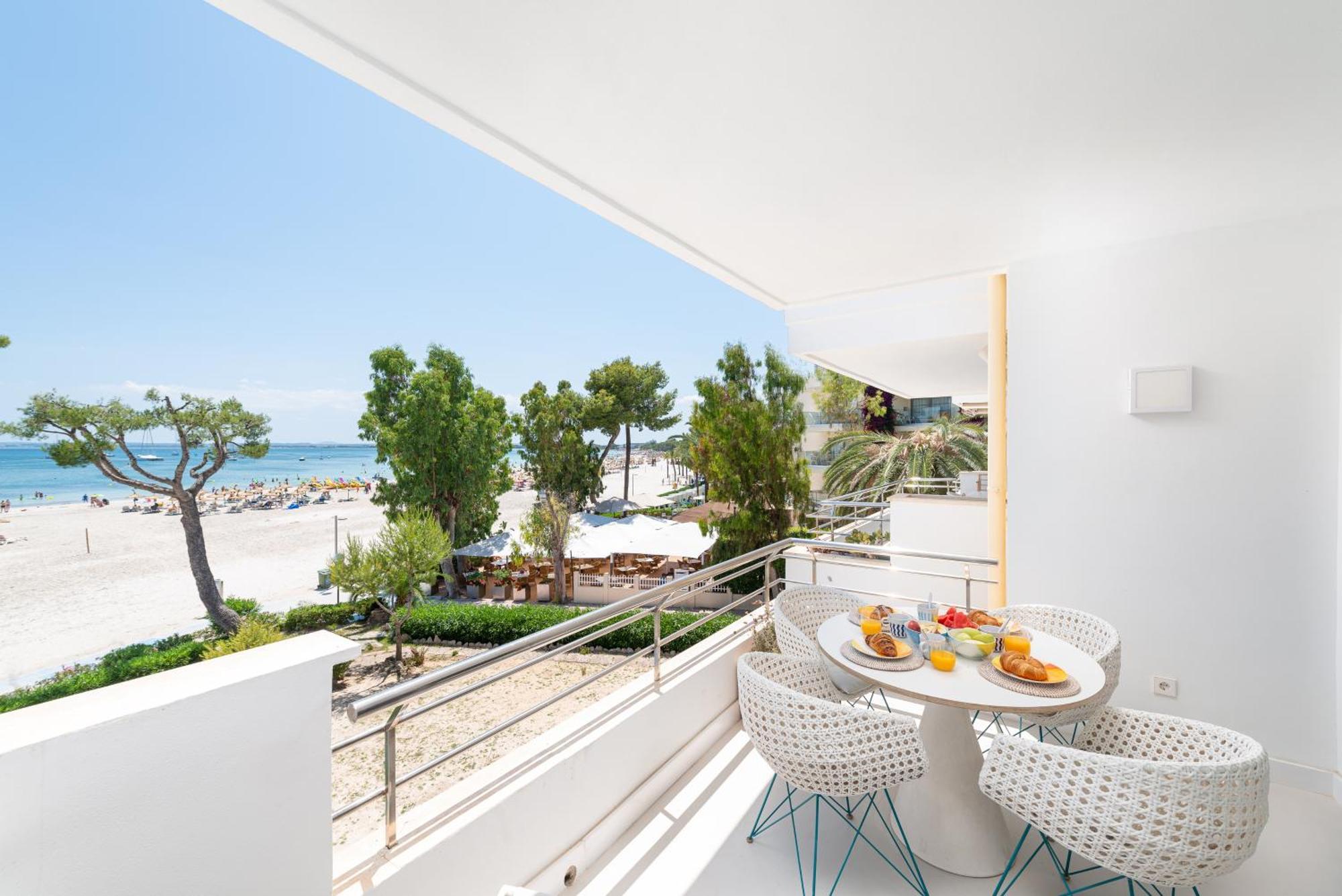 Apartment Blue View Port d'Alcúdia Exterior foto