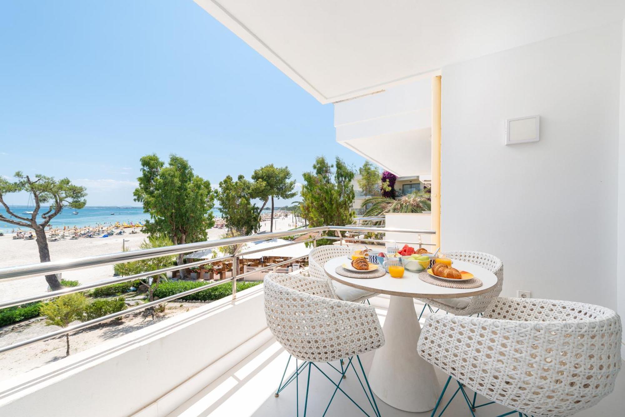 Apartment Blue View Port d'Alcúdia Exterior foto