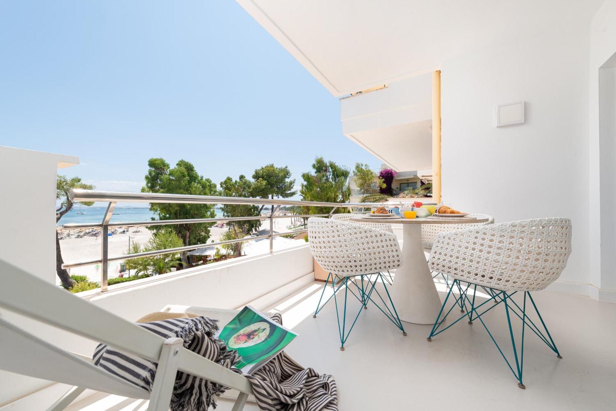 Apartment Blue View Port d'Alcúdia Exterior foto